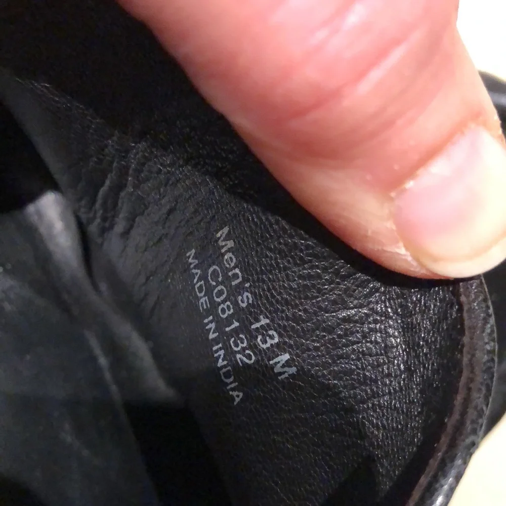Cole Haan genuine leather black loafers slip on